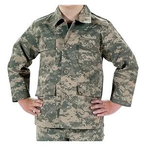 Rothco Jr. GI BDU Camo Button Shirt size M